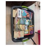Tote full of miscellaneous novels