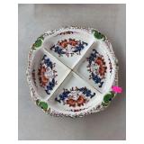 Various depression glass serving dishes