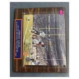 Ashley Leslie image, on wood