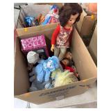 Box of dolls