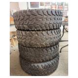 Set of 4 Firestone Destination M/T tires, 30 X 9.5 R15 LT