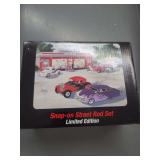 NIB Snap-on tools  limited edition collectible set. 1949 Mercury street rod and 1931 Ford model a street rod die cast.