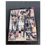 John Elway collage clock