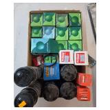 Oil filters , graphited cable lube.