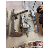 Bottle capper, grinder, shoe shining tool