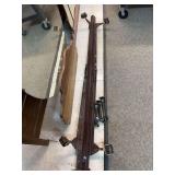 Metal bed frame, adjustable to fit multiple sizes