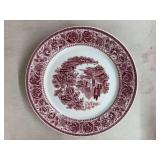 Vintage collector plates various designs