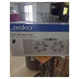 Lasko twin window fan