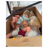 Box of dolls