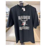 Raider hater shirt size XL