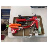 Caulking guns and paint rollers