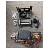 Badlands ZXR wench with remote, 4-way roller, and mounting hardware