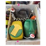 Box of Weed killer and plant food