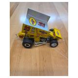 Penniless die-cast car.