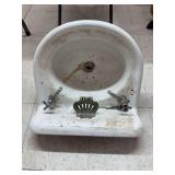 Vintage porcelain sink