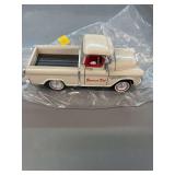 Small diecast 1955 Chevy truck