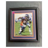 Vin Miller image, matted and framed, with certificate of authenticity