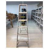 6’ aluminum step ladder