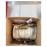 4 rolls of drywall tape and (2) 1/2” ball valves