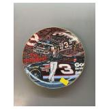 Dale Earnhardt collectors plate. Approximately 6”