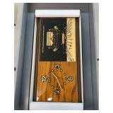 Vintage Snap on Tools clock with box.