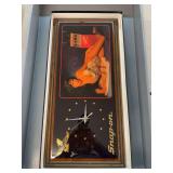 Vintage Snap on Tools clock with box.