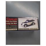 NIB Snap-on tools  1940 Ford pickup locking coin bank.  1/25 scale die cast limited edition.