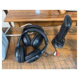 My Zone Wireless Replacement Charging Stand with head phones