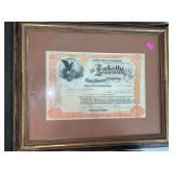 vintage stock certificate from the Isabella Gold Mining Company