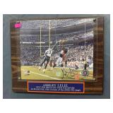 Ashley Leslie image, on wood