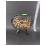 lot contains adiorama. These are a traditional Chinese folk art, recognized as a national intangible cultural heritage. They are painstakingly created by hand using cork bark, which is carved into int