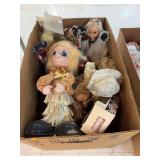 Box of dolls