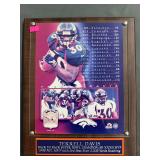 Terrell Davis plaque