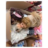Box of dolls