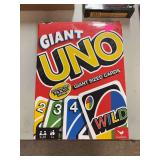 Giant uno cards