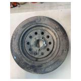4.80-12 trailer tire and rim