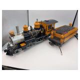 Bachmann big man hauler, Denver and Rio Grande western number 177 G scale locomotive & tender.