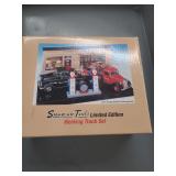 NIB Snap-on tools limited edition working truck set. 1955 Chevy pickup and 1937 Ford pickup die cast.