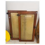2 cabinet doors