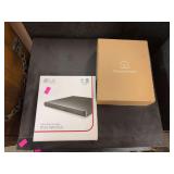 DVD writer and Honeywell thermostat