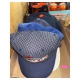 Flat of bronco and miscellaneous hats