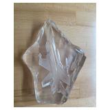 Carved Glass jet decor.