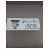 NIB Snap-on tools  1951 GMC panel truck. die cast  1:25 scale. limited edition  collectors series.