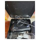 Black and decker hand mixer with case.