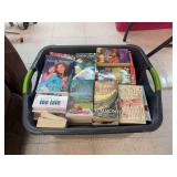 Tote full of miscellaneous novels