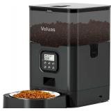 VOLUAS Automatic Cat Feeder   Timed Dispenser, 4 Meals