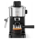 6 Bar Espresso Machine, 800W Compact Coffee Maker, Black