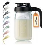 32oz Glass Pitcher with Lid and Pour Spout