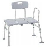 Drive Medical Tub Transfer Bench with Backrest