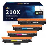 $125 XJI 210X Toner Cartridges 4 Pack for HP 210X ink